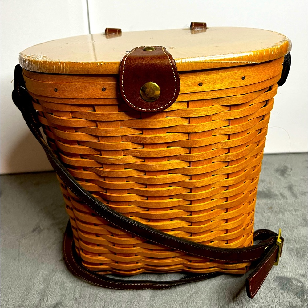 Longaberger saddle-brook 2000 crossbody